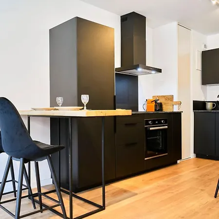 In A New With Parking Apartment *