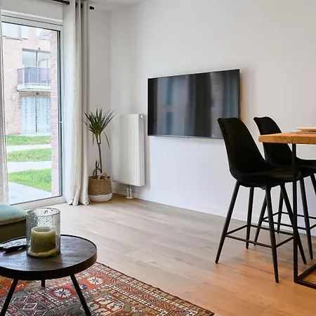 In A New With Parking Appartement