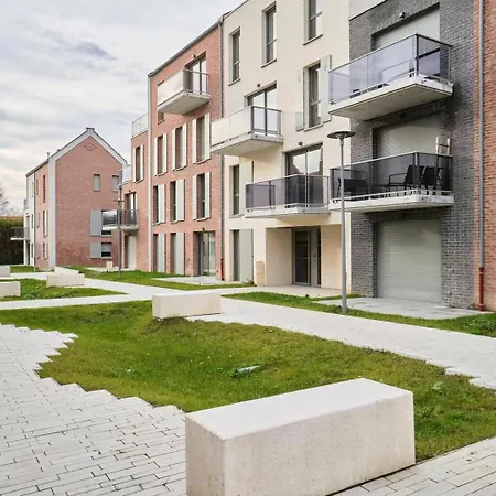 In A New With Parking Apartment Mouvaux
